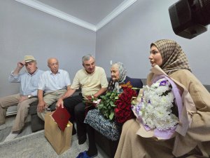 Мусалан Тахманов поздравил со 100-летием ветерана ВОВ